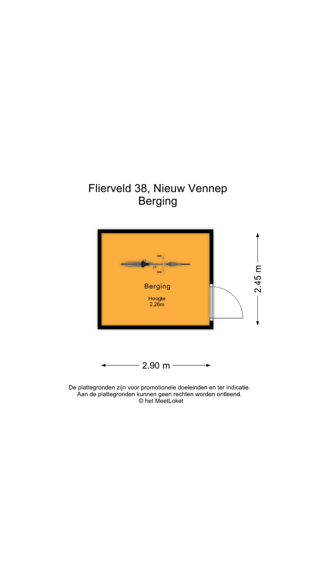 Flierveld 38 , 2151 LG Nieuw-vennep map